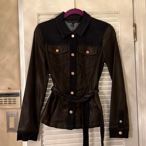 White House Black Market jeans jacket with 2 front pockets